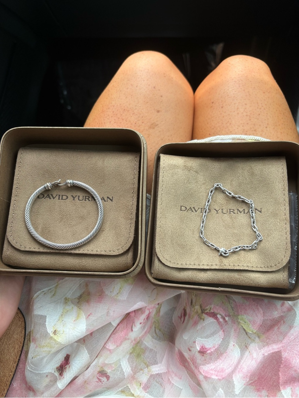 David Yurman Silver Link Bracelet — Sterling Chain - Madison Bracelet size Small - Picture 6 of 6